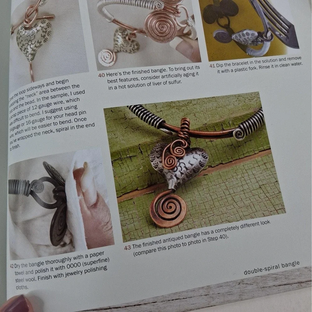 Wire Art Jewelry Workshop by Sherilyn Miller Soft Cover Book w/ DVD 2011